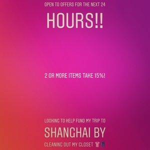 Take a look at my closet & make an offer!